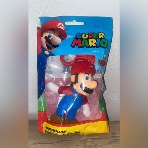 Super Mario MARIO Hanger Plush Jakks Pacific Nintendo Backpack Clip